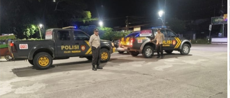 Tingkatkan Situasi Kamtibmas di Wilayah Bojonegoro, Polsek Padangan Laksanakan Patroli Bersinggungan