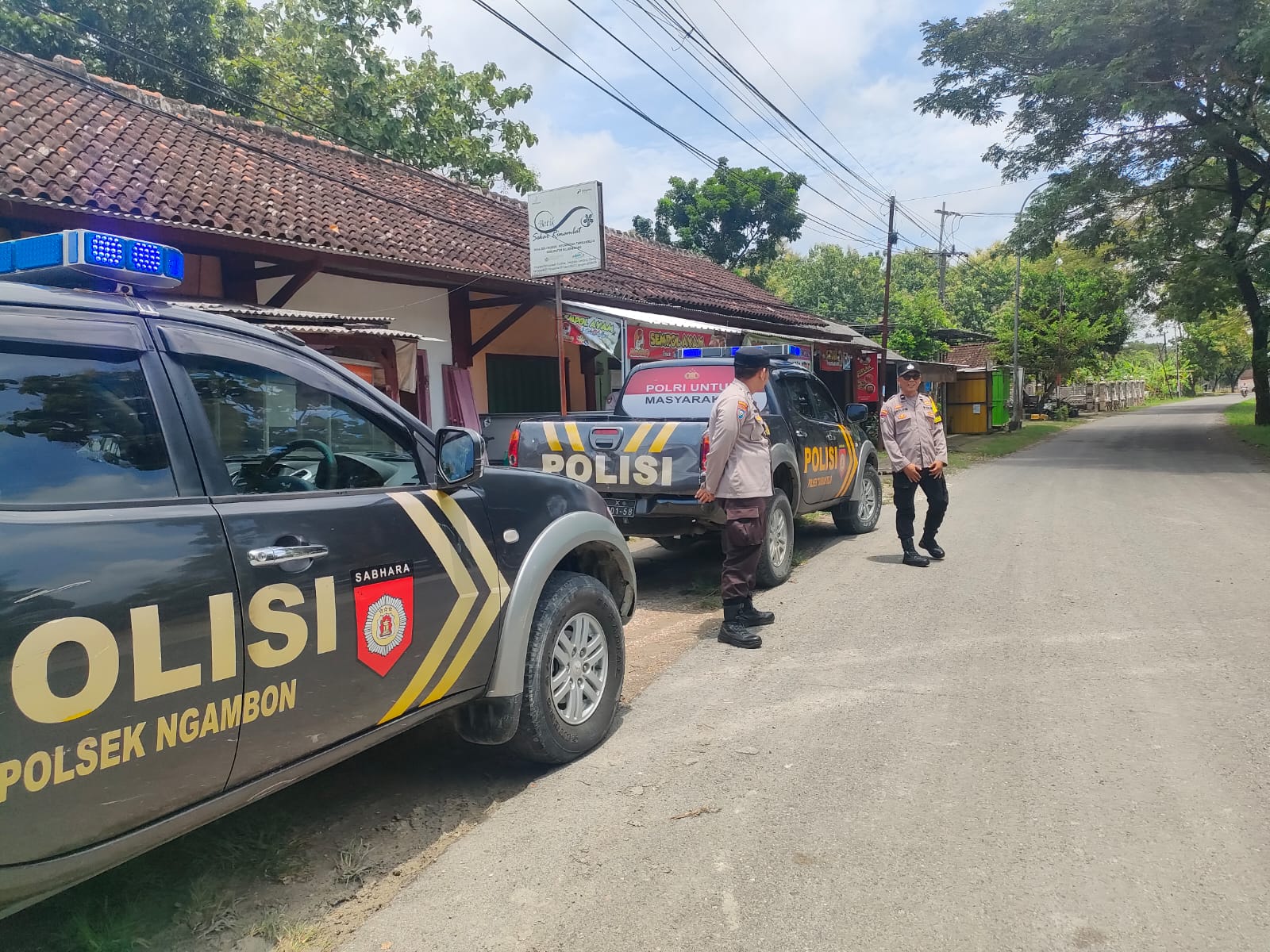 Polsek Tambakrejo gelar Patroli siang hari
