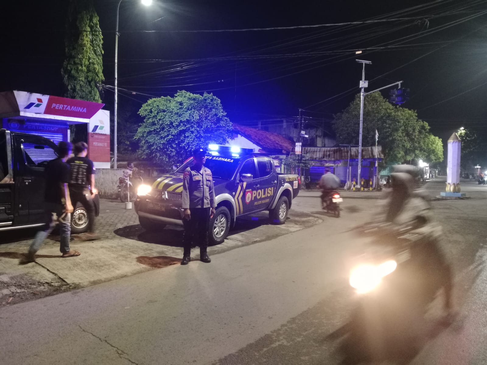 Tingkatkan Patroli Malam di Pertokoan