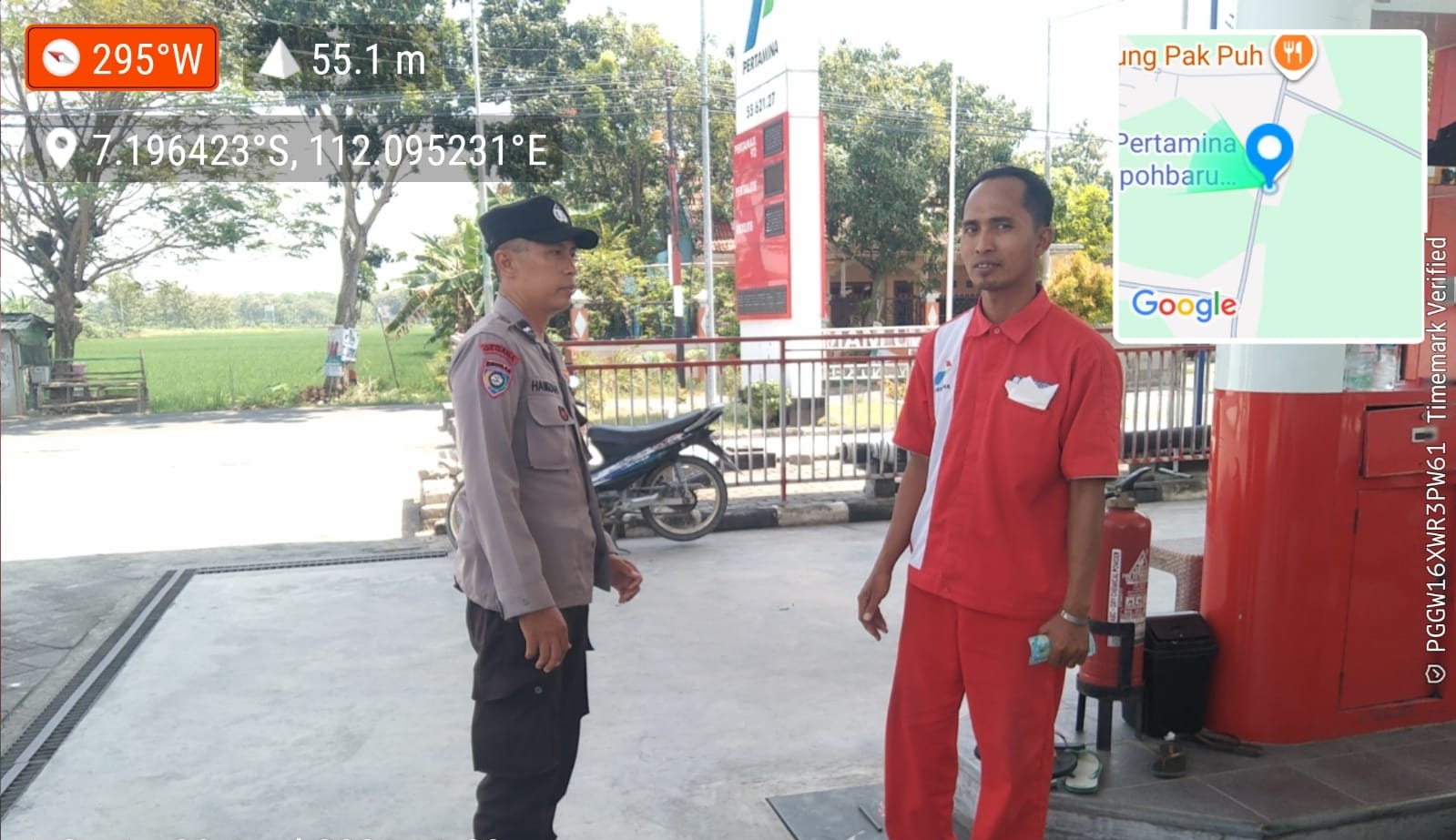 Antisipasi Kelangkaan Solar, Polsek Kepohbaru Intensifkan Patroli di SPBU