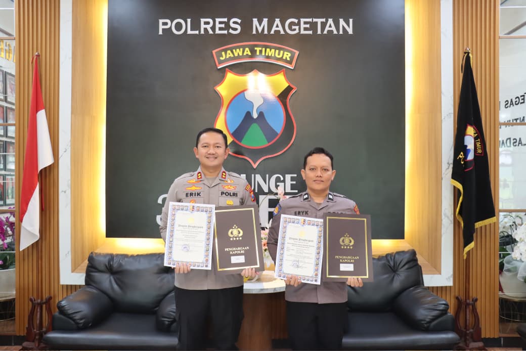 Polres Magetan Raih Penghargaan IKPA Sempurna dari Kapolri dan Dirjen Perbendaharaan Prov Jatim