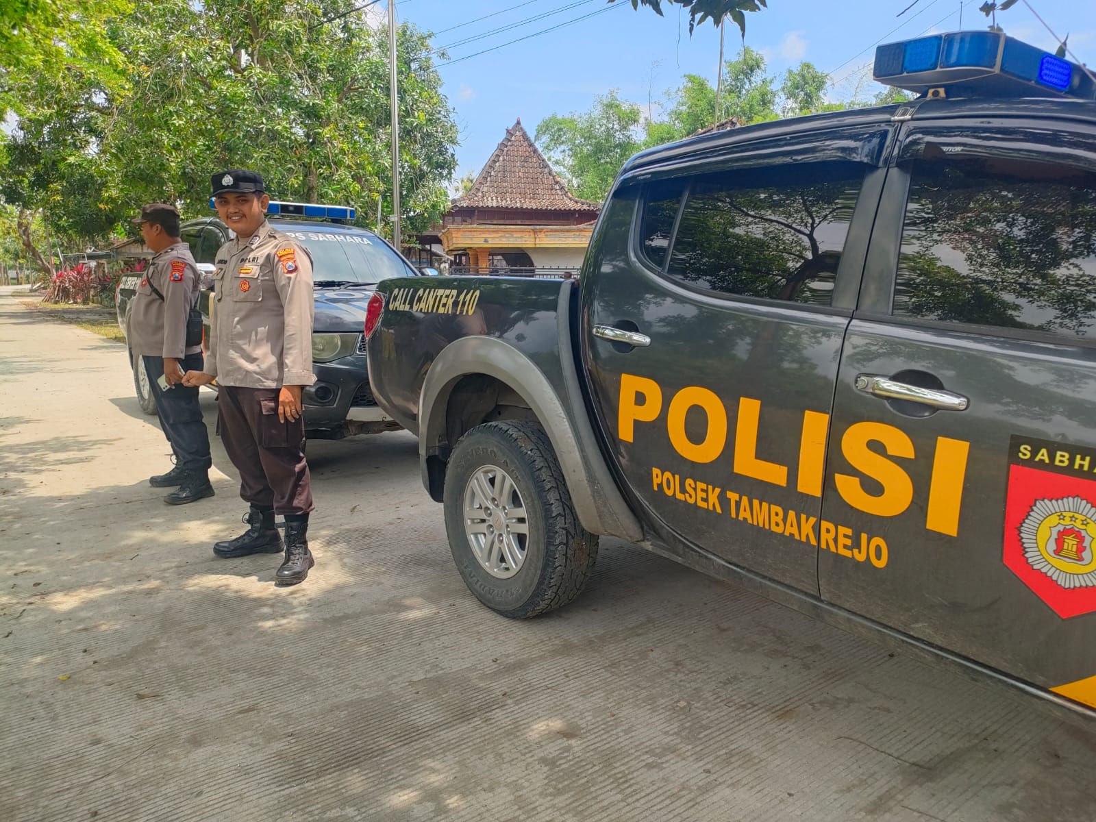 Cegah kriminal, Polsek Tambakrejo gelar Patroli siang hari