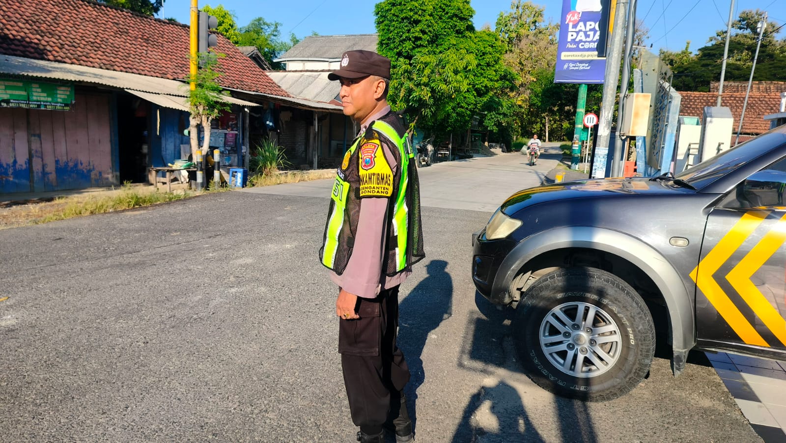 Polsek Gondang Melaksanakan Program Sapa Pagi