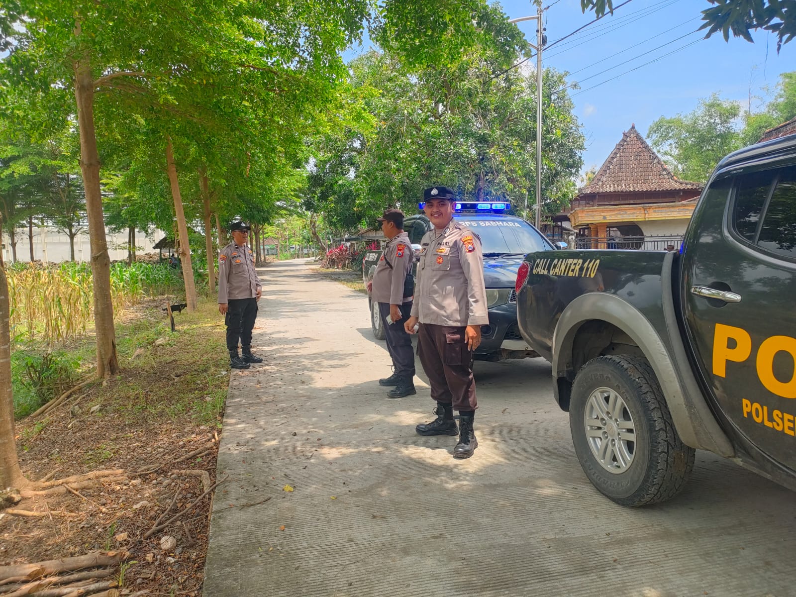 Polsek Tambakrejo gelar Patroli siang hari