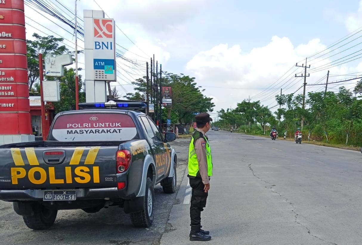 Upaya Polsek Kalitidu Cegah Kriminalitas dan Gangguan Kamtibmas Dengan Meningkatkan Patroli