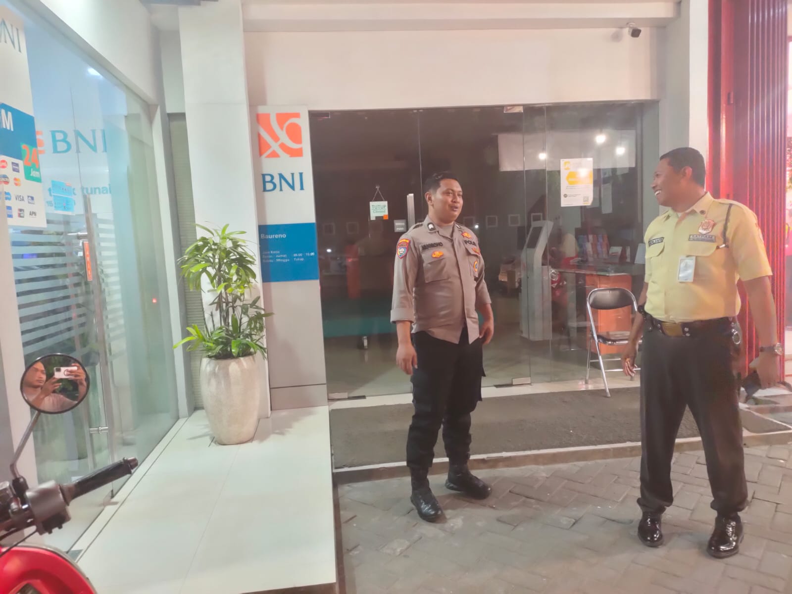Patroli Rutin Polsek Baureno, Wujudkan Situasi Kamtibmas Aman