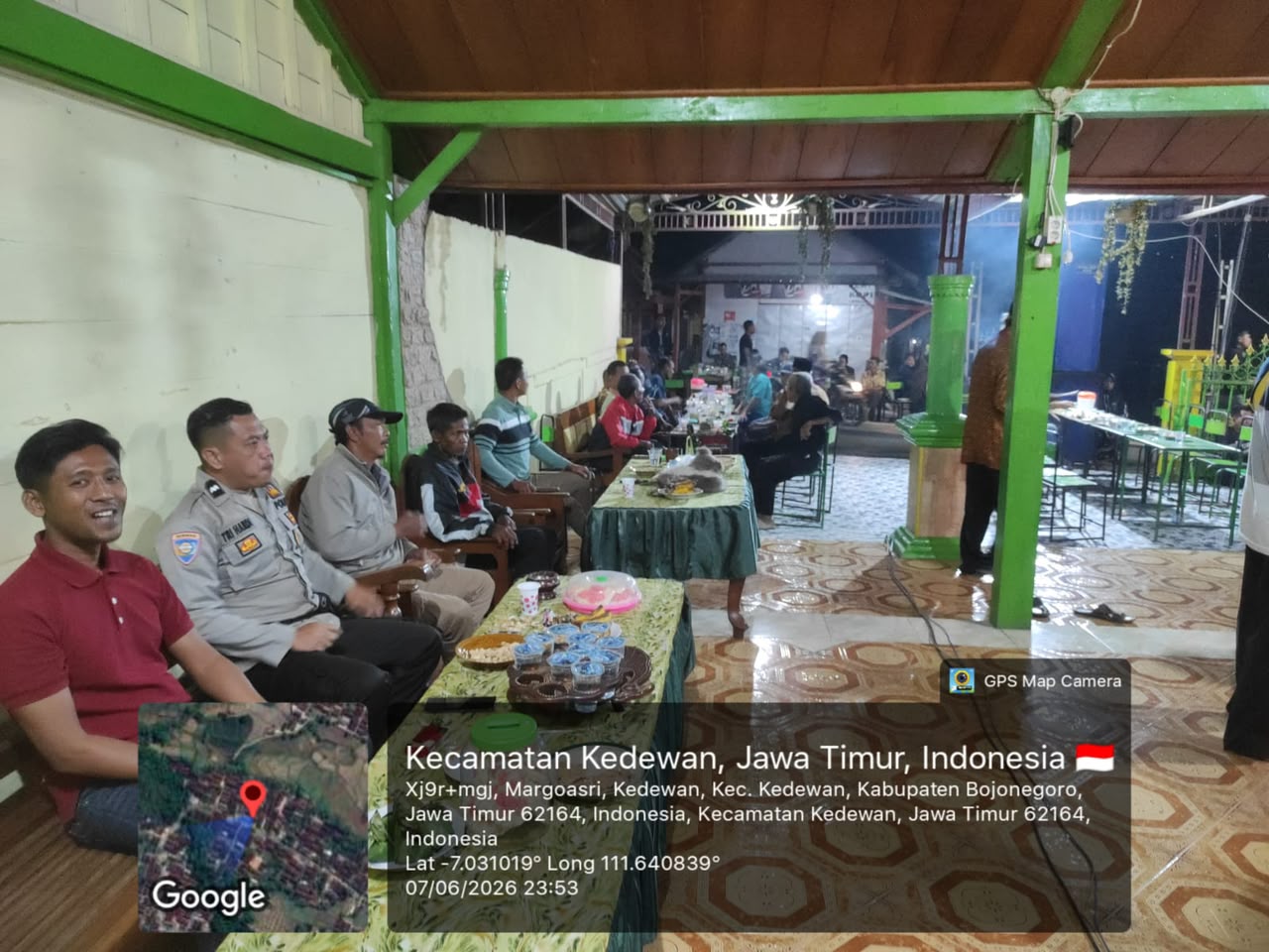Polsek Kedewan Amankan Langen Tayub Sedekah Bumi Desa Kedewan, Situasi Aman dan Kondusif