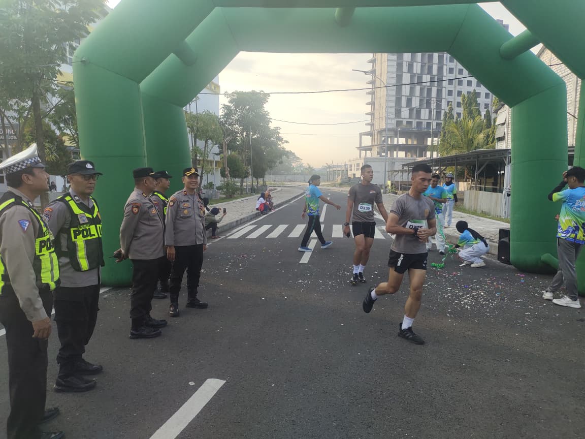 Polsek Bojonegoro Kota Amankan Kegiatan GIRI RUN 2026, Berjalan Aman dan Tertib
