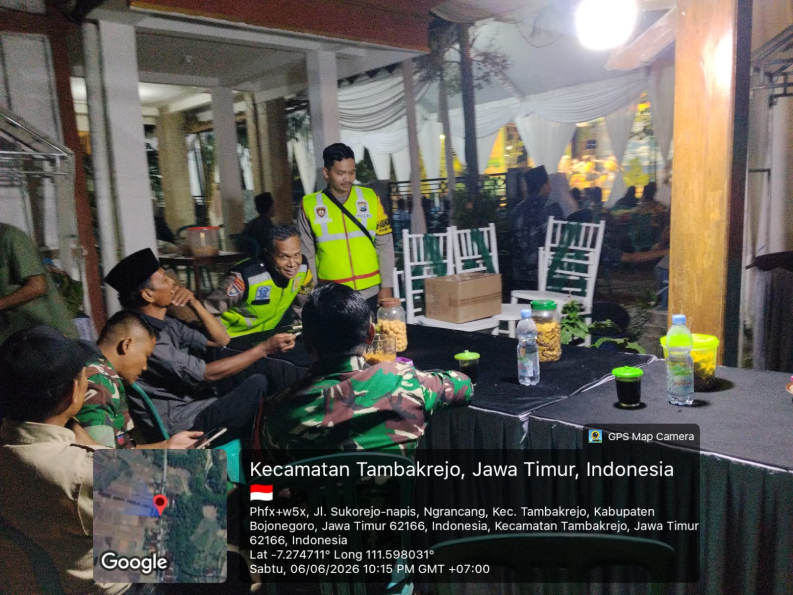 Intensifkan patroli di Malam Hari, Polsek Tambakrejo Tingkatkan Patroli  pada Jam Rawan